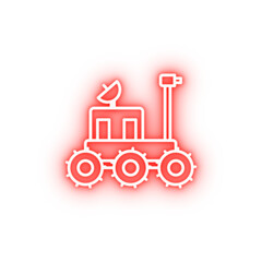 Poster - rover neon icon