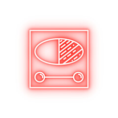 Poster - shadows neon icon
