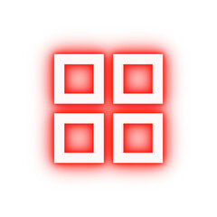 Poster - annexes neon icon
