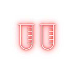 Poster - tube neon icon