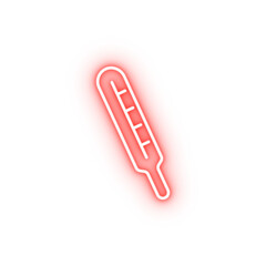 Aufkleber - thermometer neon icon