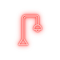 Poster - lamp neon icon