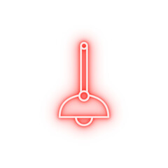 Poster - lamp neon icon