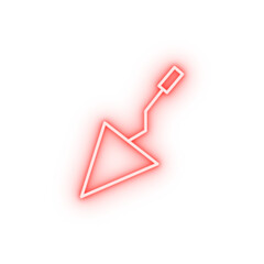 Poster - spatula neon icon