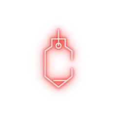 Poster - sinker neon icon