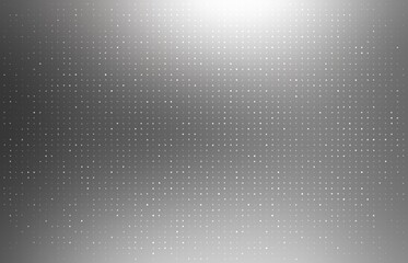 Shiny grey plexus abstract background. Irregular digital grid geometric pattern.