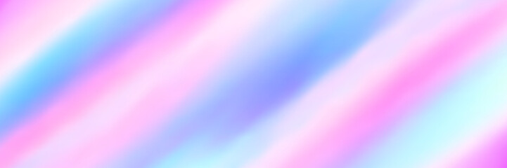 Aufkleber - horizontal pastel holographic design for pattern and background