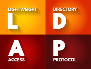 Poster - ldap - lightweight directory access protocol is an open, vendor-neutral, industry standard applicati