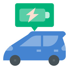 Sticker - battery icon