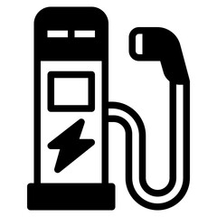 Poster - ev charger icon