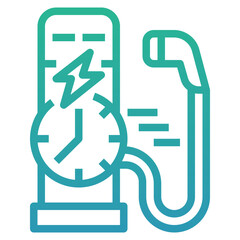 Sticker - quick charger icon