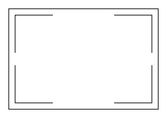 Wall Mural - vector vintage style page border