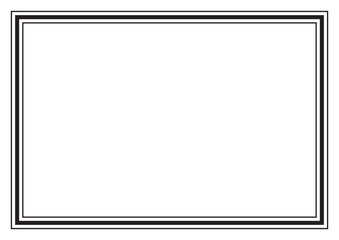 Wall Mural - vector vintage style page border