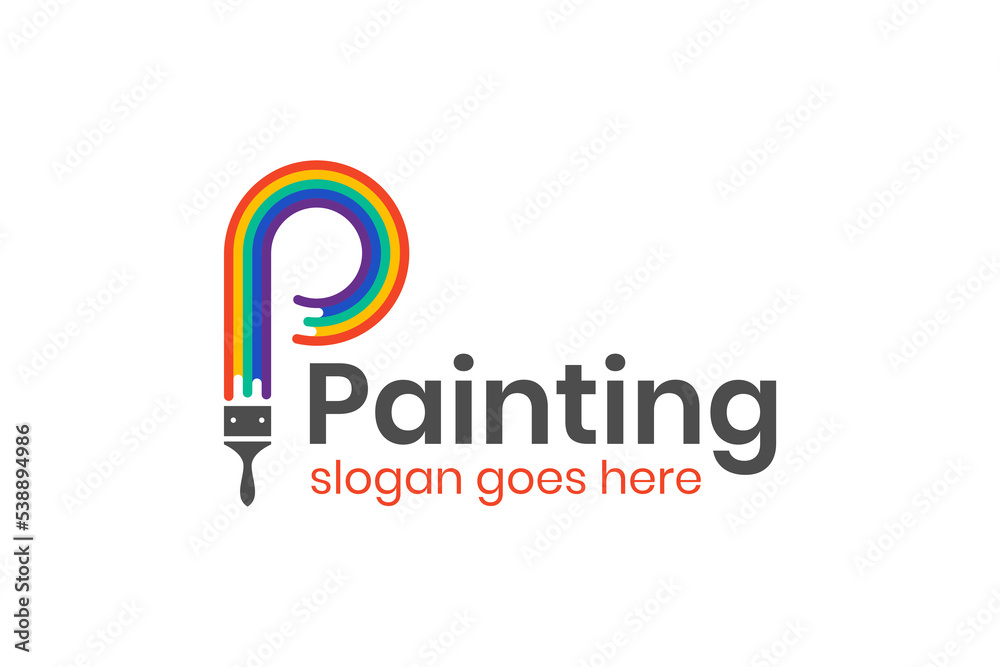 painting-color-splash-logo-design-with-letter-p-brush-colorful-paint-stroke-logo-template-abstract-paint-for-paint-shop-logo-art-shop-print-service-logotype-stock-vector-adobe-stock for Free Printable Paint Brush Template painting color splash logo design. with letter P Brush colorful paint stroke logo template. Abstract paint for Paint shop logo, Art shop, Print service logotype Stock Vector | Adobe Stock for Free Printable Paint Brush Template