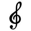 treble clef icon