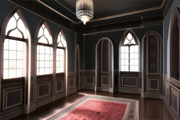 Wall Mural - Luxury Manor Bedchamber