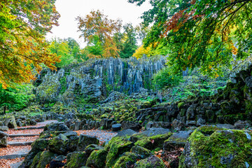 Herbstspaziergang durch den wunderschönen Bergpark Kassel Wilhelmshöhe - Hessen - Deutschland