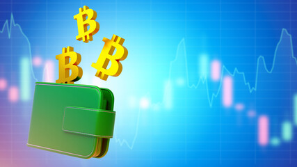 Aufkleber - bitcoin wallet. storage bitcoin currency. using bitcoin for online payments. logos of bitcoin wallet
