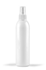 Poster - White lotion bottle template.White lotion bottle template.