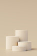 © ThisMops - Background 3d scene with podium, minimal product display mock up scene and geometric shape object. 3d rendering