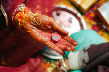 Wall Mural - Indian Wedding Ceremony ritual