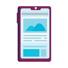 Poster - smartphone with pictures
