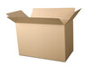 © BillionPhotos.com - Open cardboard box on plain background
