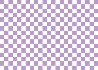 Wall Mural - Vector Background Purple Blue Checkerboard Abstract Seamless Pattern popular grid pattern Print on the wall or the tablecloth.