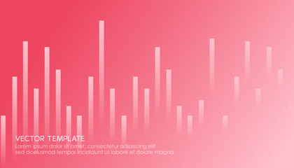 Poster - The minimalist business background with lines gradient. Vector, 2022-2023