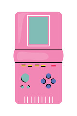 Wall Mural - retro pink videogame