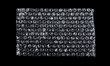 Bubble wrap texture isolated on black background. Packaging