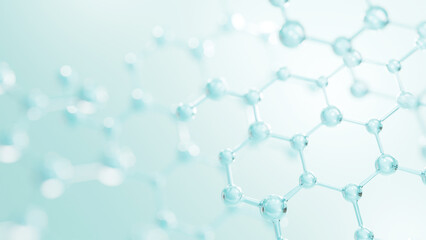 science cosmetic, 3d collagen serum and vitamin hyaluronic acid skin care solutions with cosmetic ad