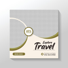 travel promotion banner template Premium
travel social media, travel post,travel social media,social media sale,travel instagram,social template, media post,social post,instagram banner,modern post,so