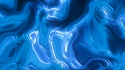 Poster - Smooth silver-green abstract background AquSmooth liquid abstract background waving all over the screen. Motion. Unknown texture of fluctuating liquid shapes.a menthe, Tidewater Green. Beautiful