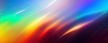 Abstract Colorful Background, Rainbow Color, Beautiful Light Pattern