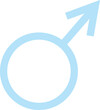 png male symbol icon isolated