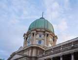 Fototapeta Londyn - Buda Castle Royal Palace Dome - Budapest, Hungary