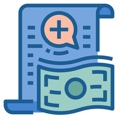 Sticker - additional filing tax icon