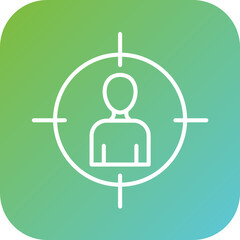 Poster - User Target Icon Style