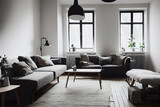 Fototapeta  - modern living room interior