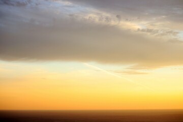 Wall Mural - sunset over the sea