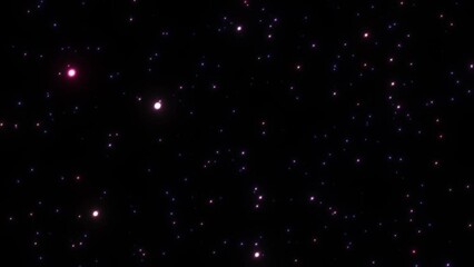 Wall Mural - Moving Night sky stars  - Space and Universe background - Galaxy Stars fields background 