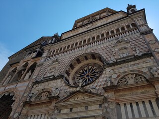 Poster - Stone old catholic church in Milan