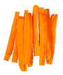 Fresh carrots sticks