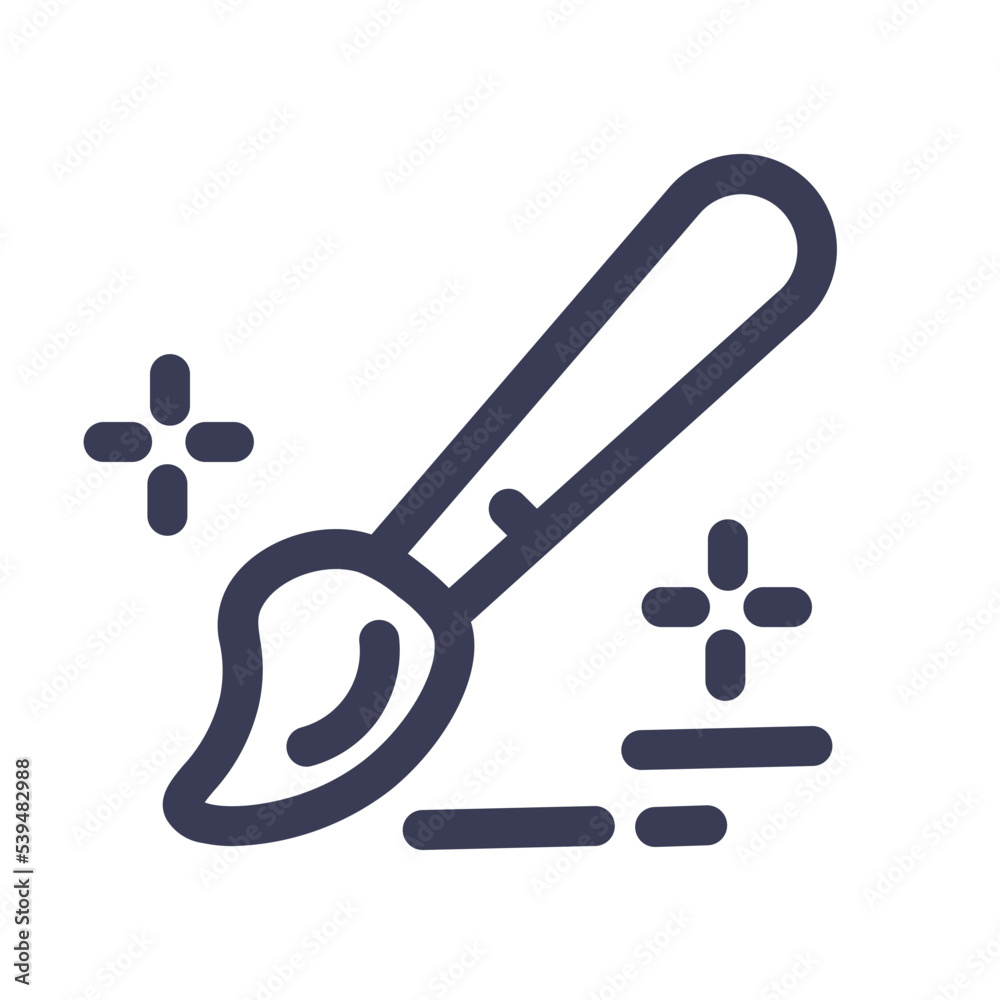 brush design paint tool icon