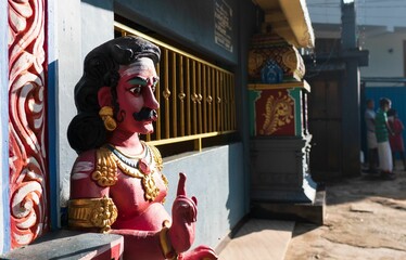 Sticker - Traditional Hindu Temple in Sri Lanka