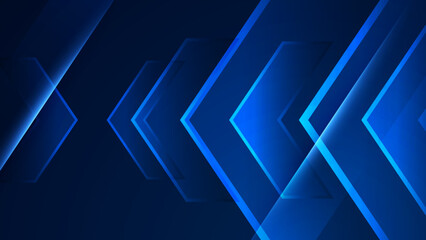 Abstract tech background. Futuristic technology interface with arrows, lines, waves, speed lights, motion, data concept, science element, cyberspace shapes, and connection lines.
