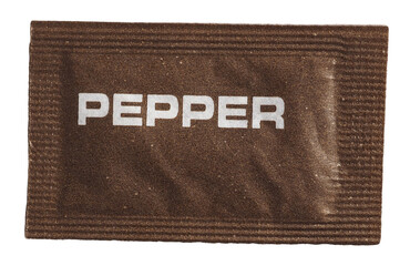 Poster - single dose pepper sachet transparent PNG