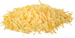 Grated Yellow Cheese - Isolated