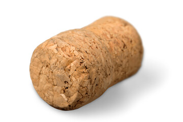 Sticker - Old wine cork isolated on white